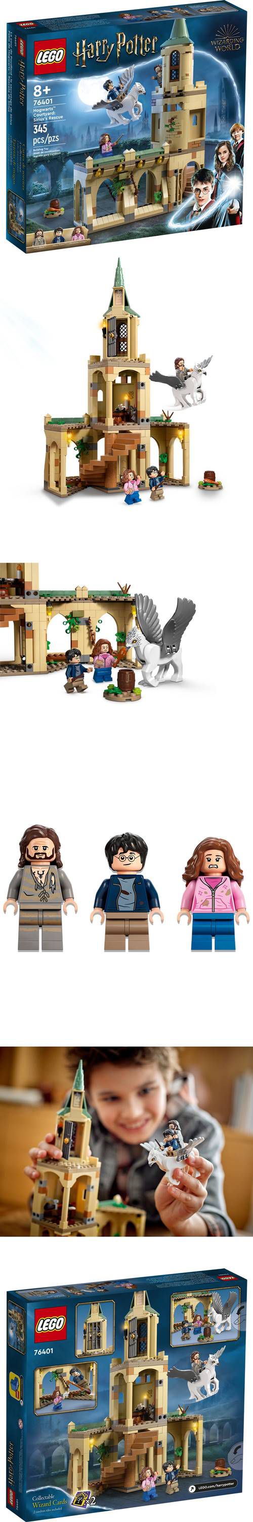 樂高 LEGO - 樂高積木 LEGO《 LT76401》Harry Potter 哈利波特系列 - 霍格華茲庭院：天狼星的救援-345pcs