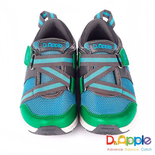 Dr. Apple - 機能童鞋-個性輕量透氣休閒童鞋-綠