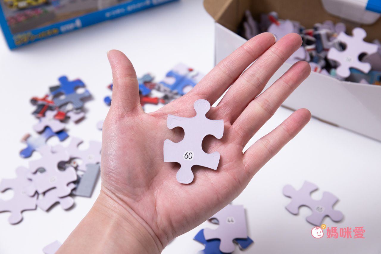 KUMON - 益智拼圖STEP 5-3 巴士、工程車及消防車-96pcs/117pcs/140pcs