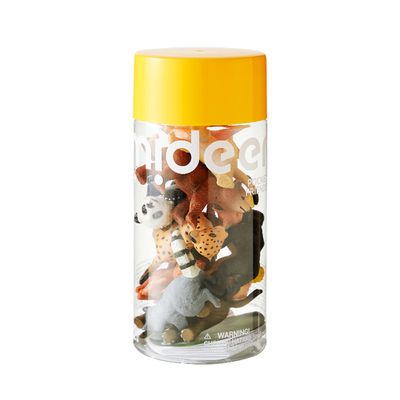 MiDeer - 擬真動物套組-野生動物寶寶(12pcs)