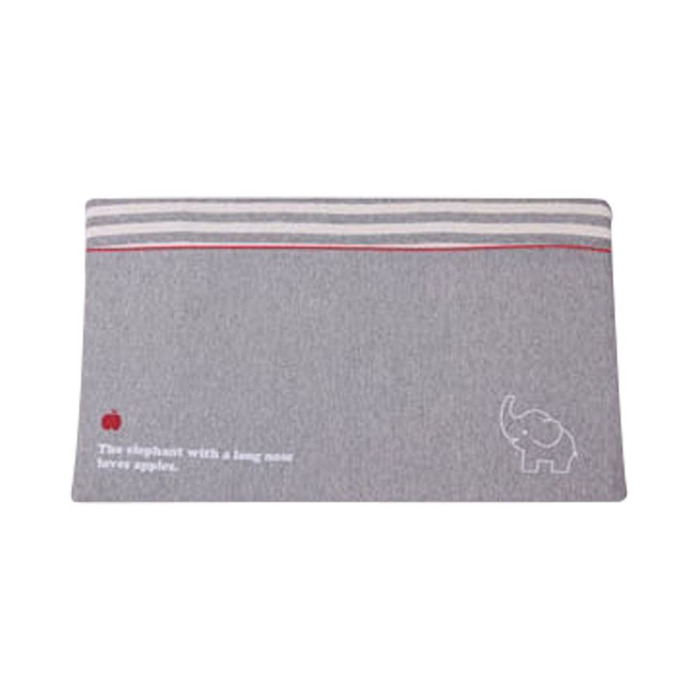 JoyNa - 孕婦側睡枕 嬰兒防吐奶枕(枕套可拆洗)-灰色小象 (58*35*7cm)