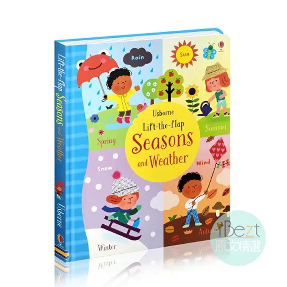 Lift-the-Flap Seasons and Weather 80頁翻翻書關於季節的變動