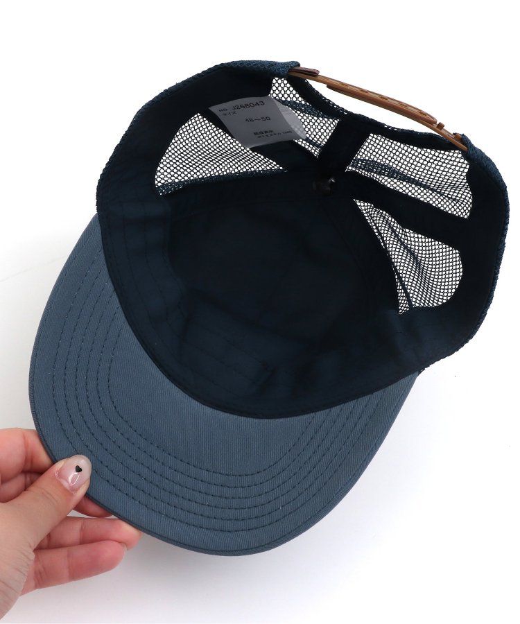 日本 BREEZE - 主角級印花網眼卡車帽-海鷗-綠卡其