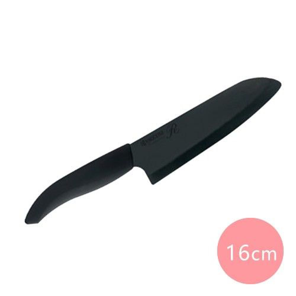 日本京瓷 - 升級版三德陶瓷刀-尊榮黑 (16cm)