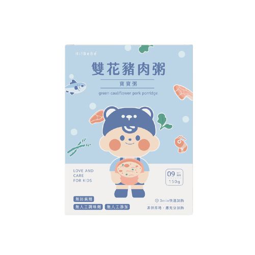 寶寶粥 雙花豬肉粥 4入/盒-150g*4/盒
