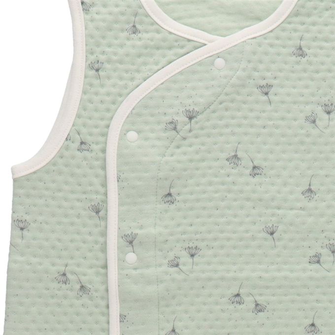 akachan honpo - 頂級合身防踢被-淺綠色 (60~70cm)