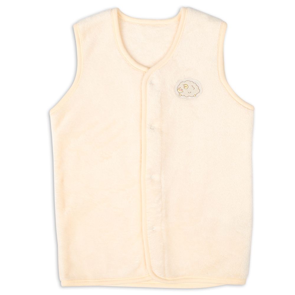 長版晚安背心-綿羊-奶油色