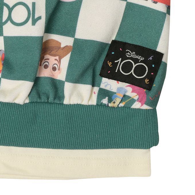 akachan honpo - 休閒上衣-迪士尼 格子-綠色