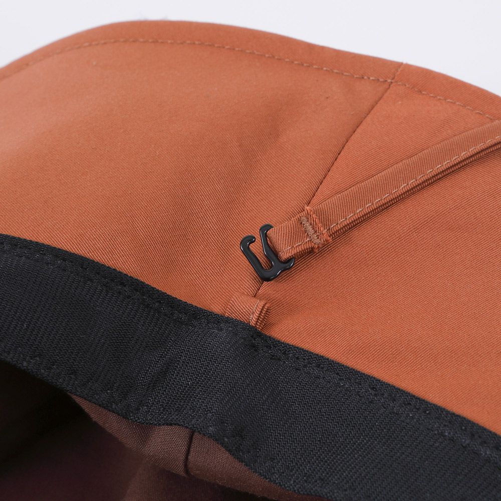 日本女裝代購 - 可折疊 抗UV防潑水綁帶遮陽帽-檸檬黃 (F(頭圍58cm))