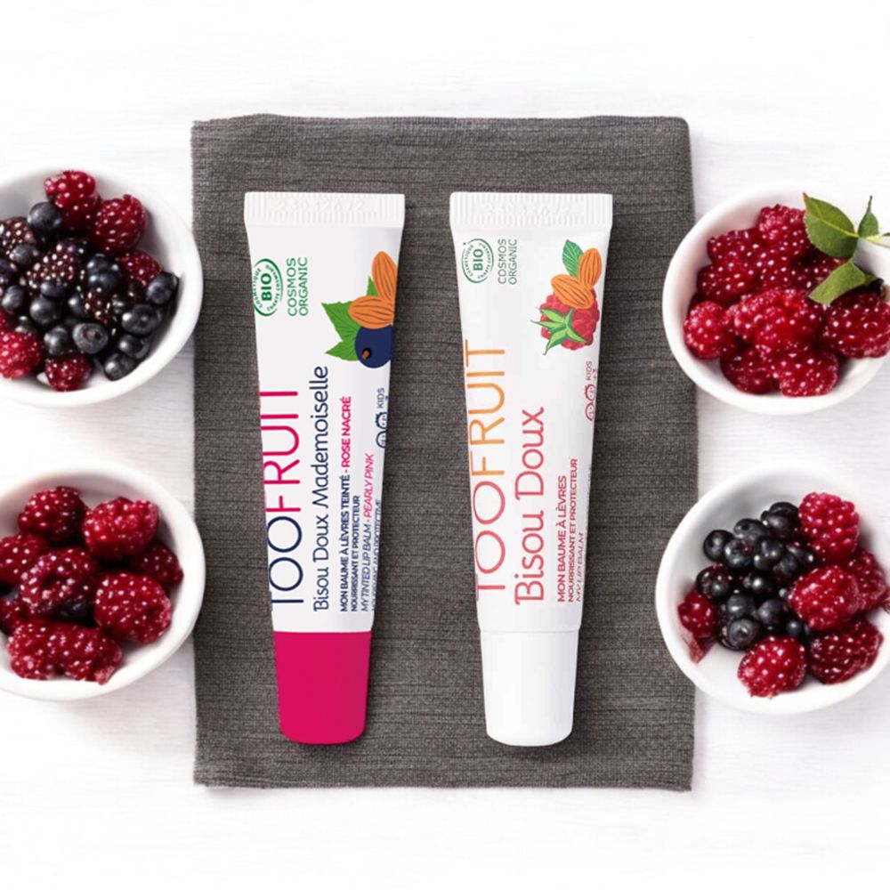 果漾兒童護唇膏組-滋養潤唇膏10ml  + 潤色護唇膏10ml