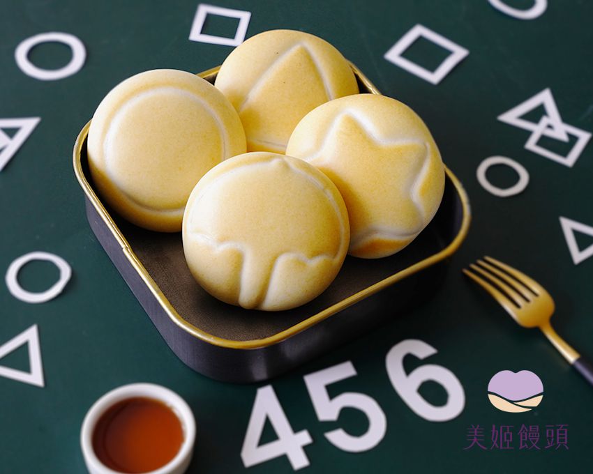 美姬饅頭 - 椪糖鮮乳造型饅頭-6入-35g/顆