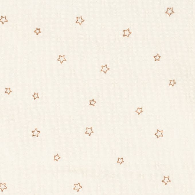 akachan honpo - 長袖圓領上衣2件組-蓬鬆棉 星星&企鵝-灰色