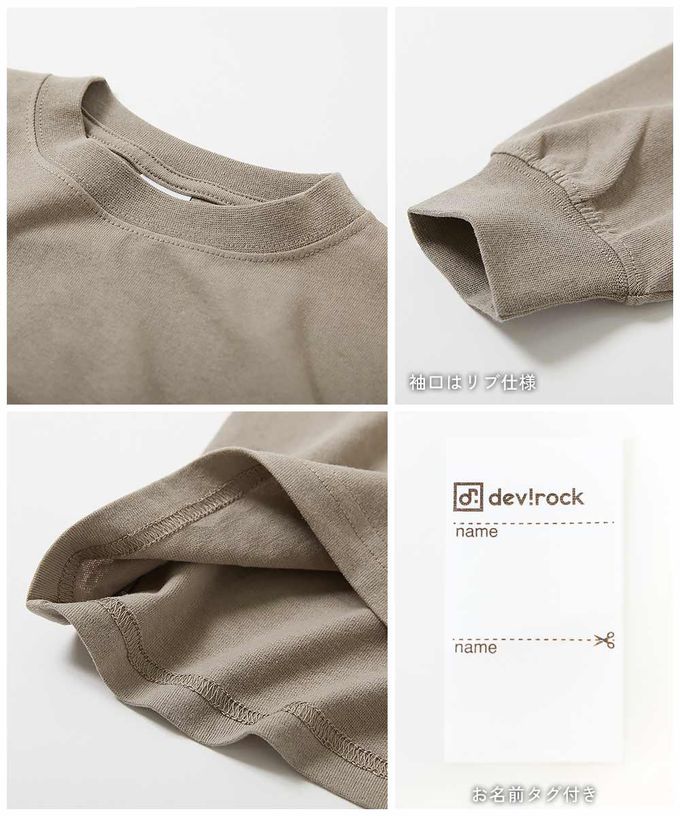 日本 devirock - 100%棉 定番印花長袖上衣-NEW YORK-寶藍