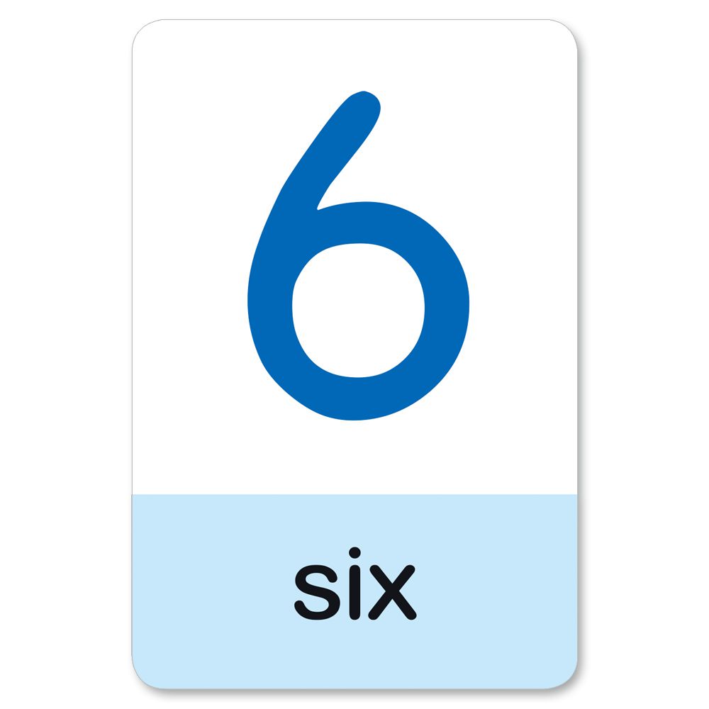 數數1～100學習卡