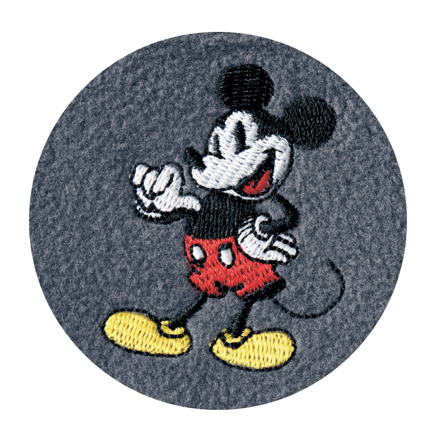 日本千趣會 - 迪士尼 柔軟長袖家居服-米奇-深灰x條紋