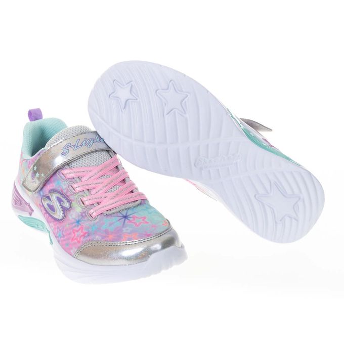 【SKECHERS】 - STAR SPARKS 中大童 休閒鞋_302324LSMLT