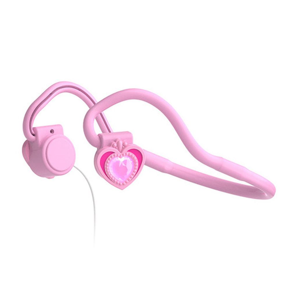 myFirst - 骨傳導有線兒童耳機-粉紅色
