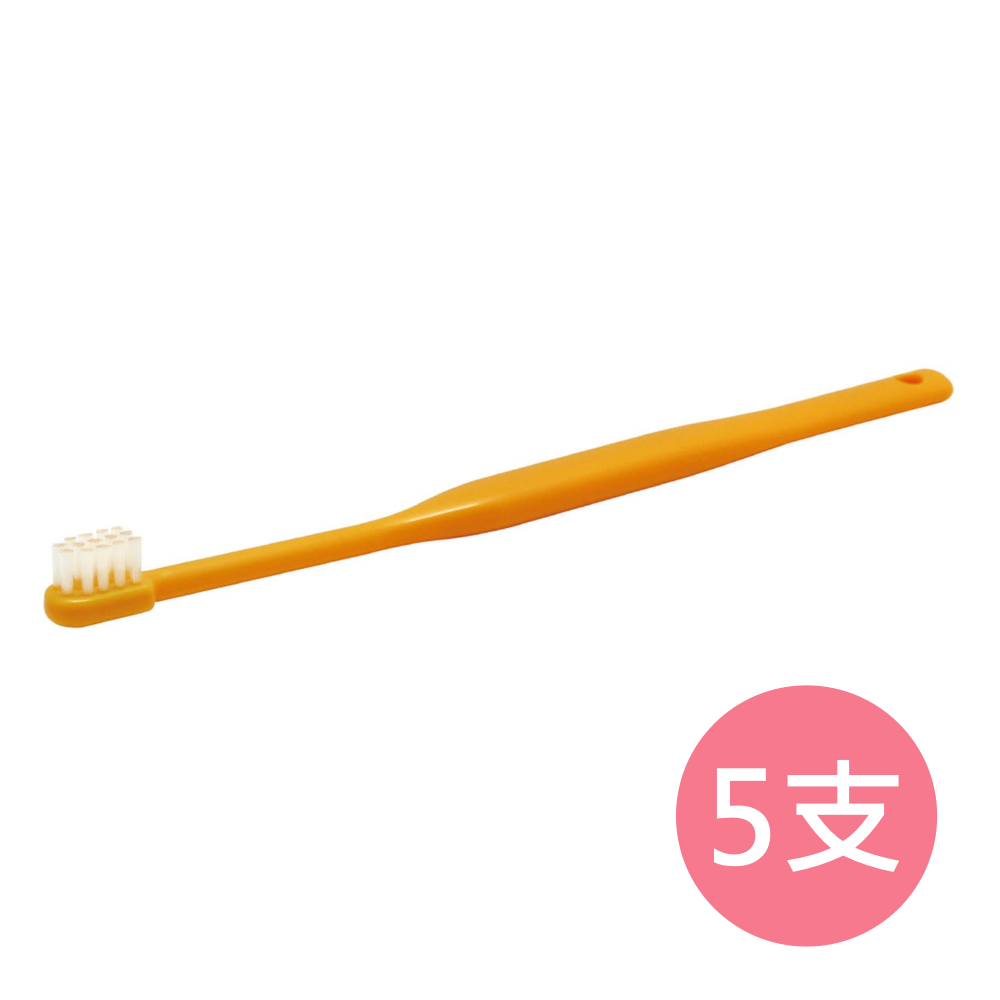 akachan honpo - 牙刷0～2歲-5支入-橙色