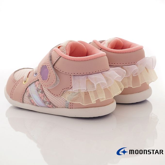 Moonstar日本月星 - 赤子心系列寶寶學步款(寶寶段)-學步鞋-粉