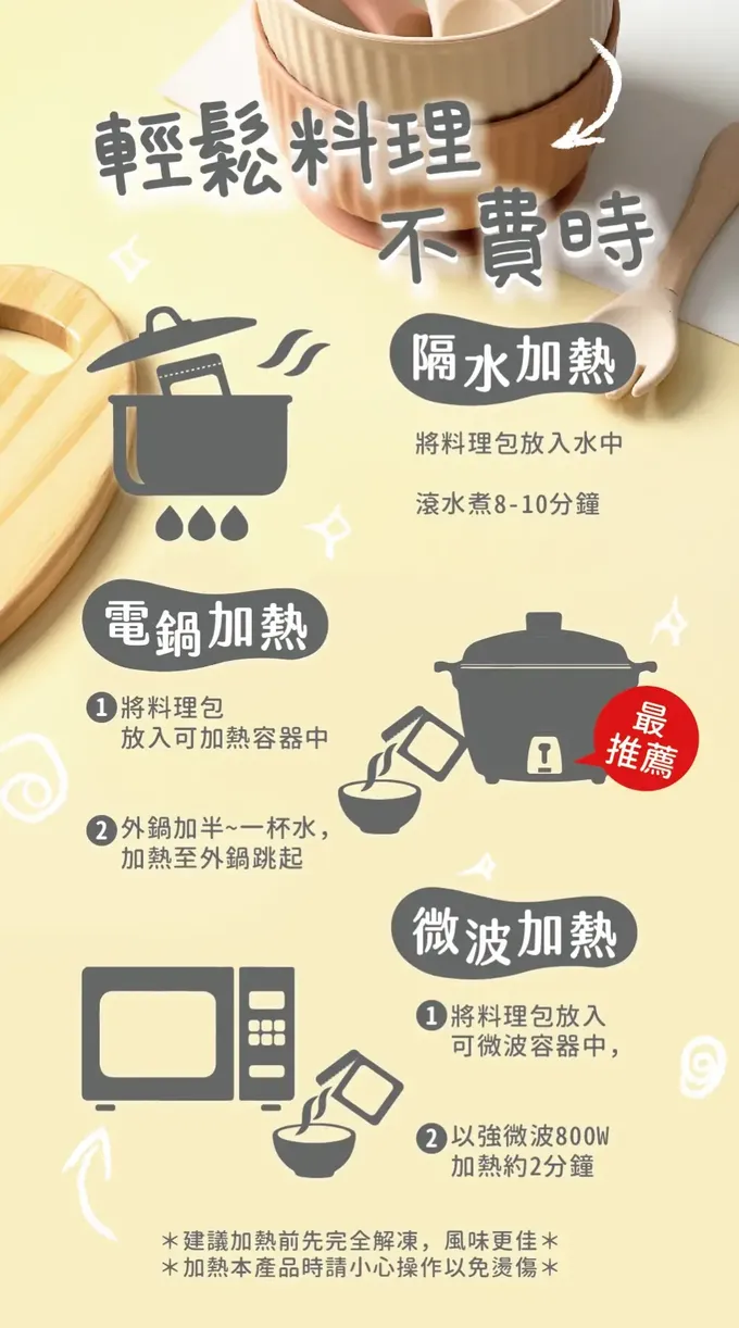 1 歲以上主食首選【童蒔樂】減鈉低調味燴料/炒烏龍麵/濃湯