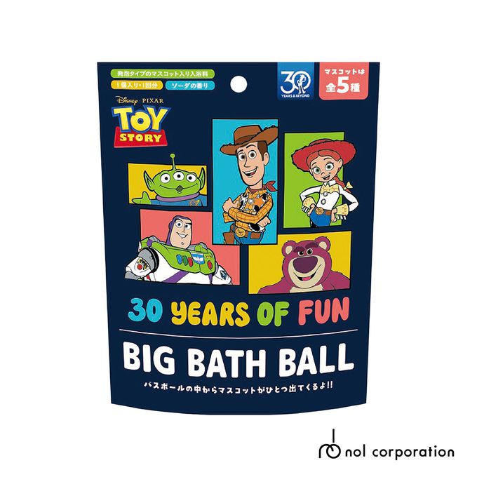 玩具總動員30週年入浴球-BIG加大版