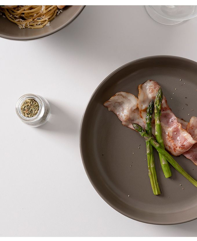 韓國 SSUEIM - Mild Matte系列溫柔時光陶瓷深盤2件組21cm (奶油黃)