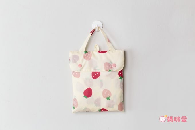 akachan honpo - 雨衣-草莓-象牙白色