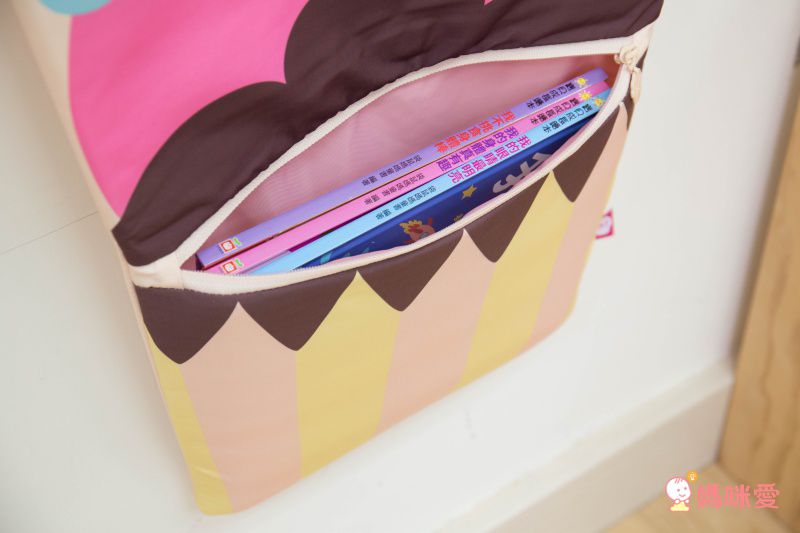 韓國 Art Muffin - 童趣壁飾收納袋-蘑菇小屋