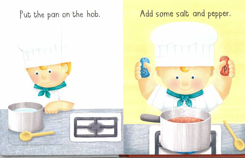 BUSY DAY CHEF-單書-彩色 (15x20cm/硬頁/彩色/12頁)