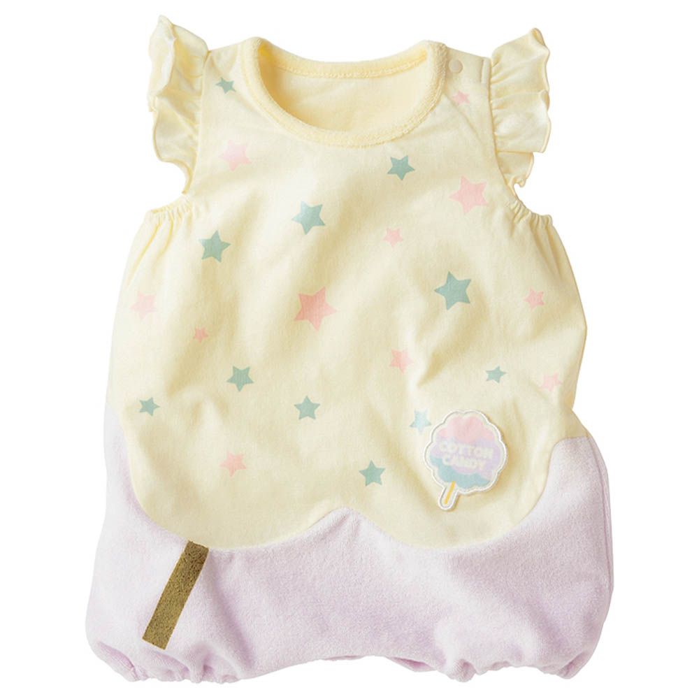 趣味包屁衣-祭典 棉花糖-紫色