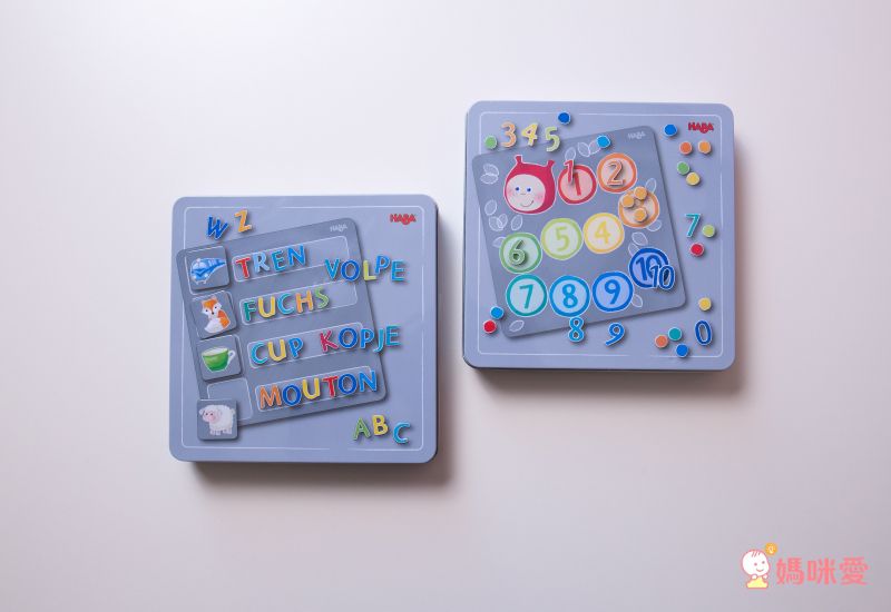 德國HABA - 學習磁鐵遊戲鐵盒組-數學123