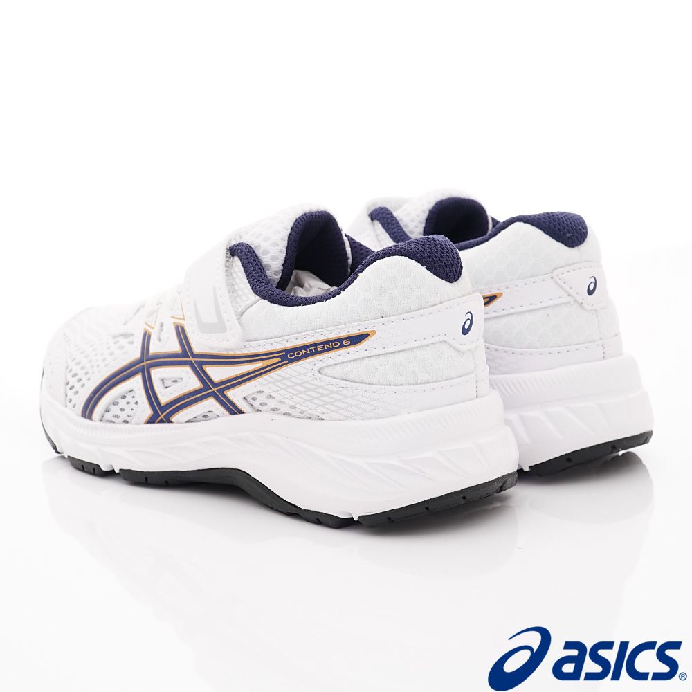 asics 亞瑟士 - CONTEND 6運動鞋款(中小童段)-白