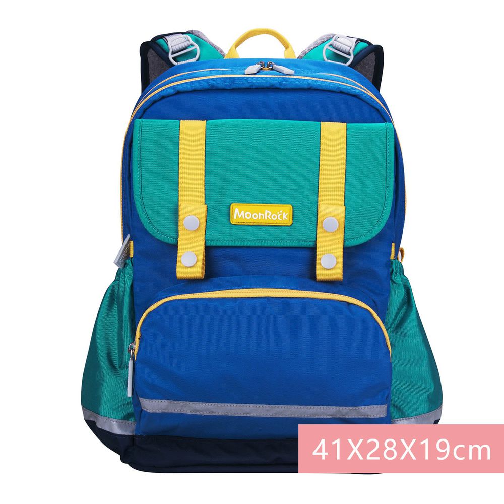 MoonRock - 護脊書包-MR3 S-湖水綠-建議身高120-140cm (41X28X19cm)