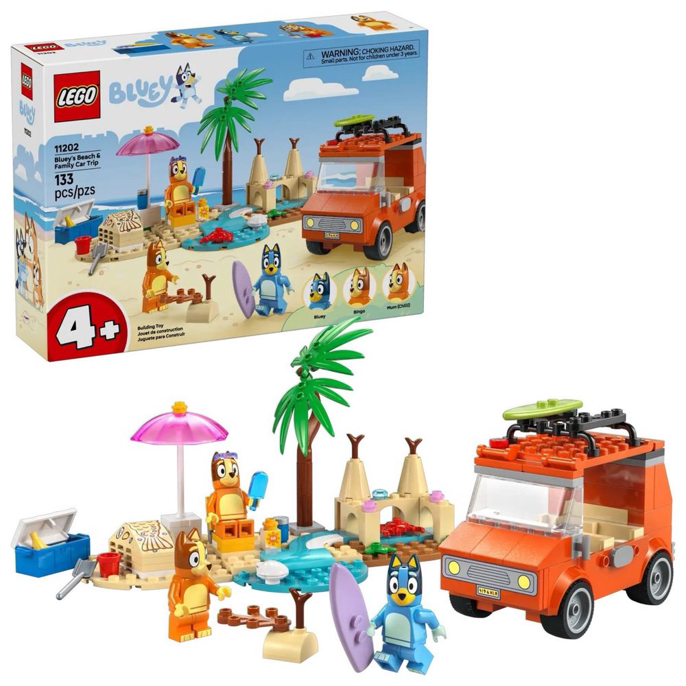 LEGO 11202 布麗的海灘和家庭汽車之旅 Bluey's Beach & Family Car Trip