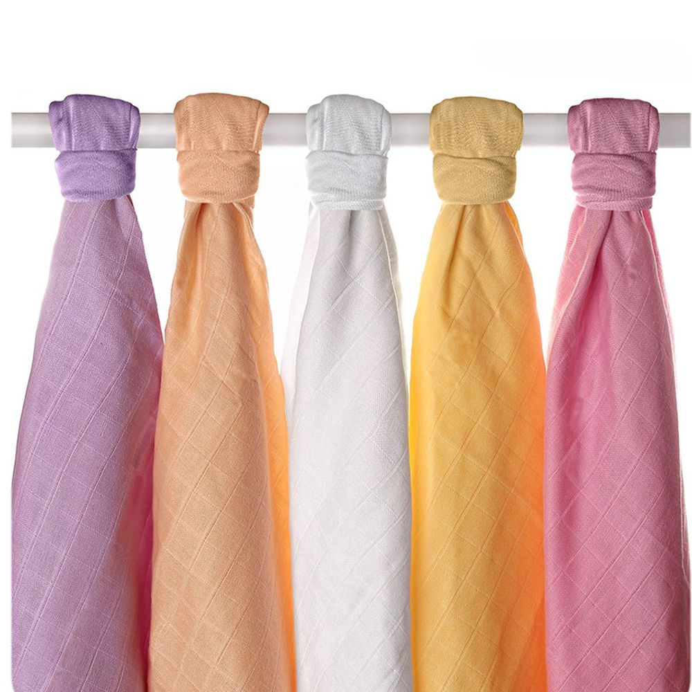 捷克 XKKO - 好時光有機棉紗布巾-甜美款 (70*70)