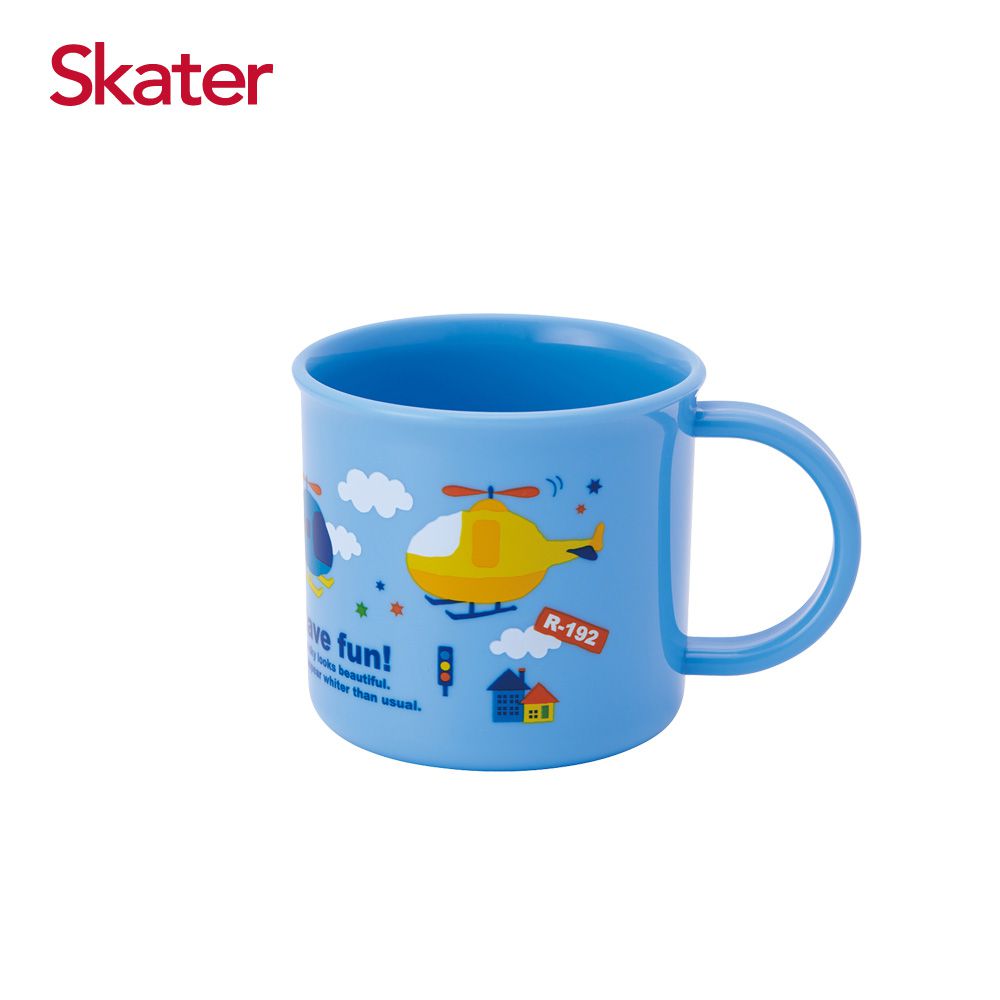 日本 SKATER - 銀離子小牛奶杯-直升機