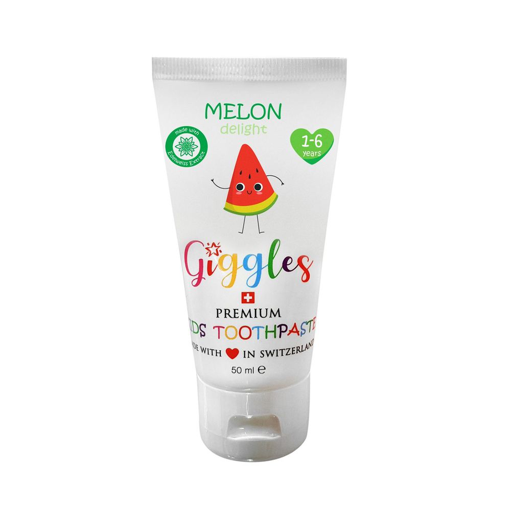 瑞士Giggles - 兒童牙膏（1-6歲）-西瓜-氟含量 500ppm