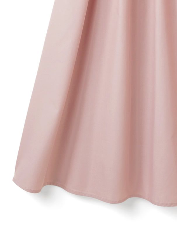 日本 GRL - 甜美蝴蝶結泡泡袖洋裝-冰河灰