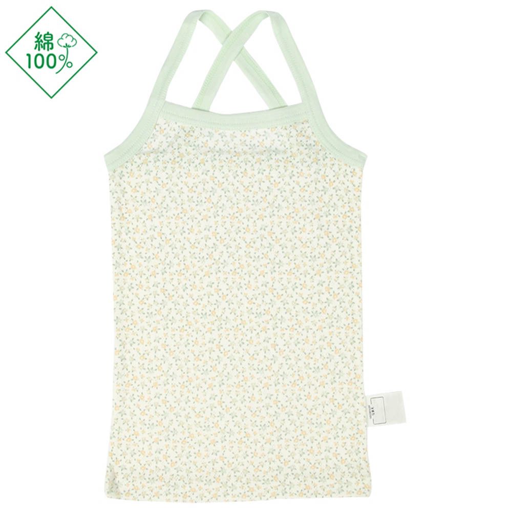 時尚細肩帶背心-綠色