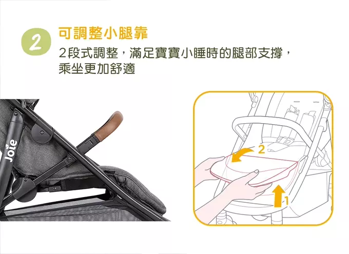 Joie - mytrax™ pro二合一推車