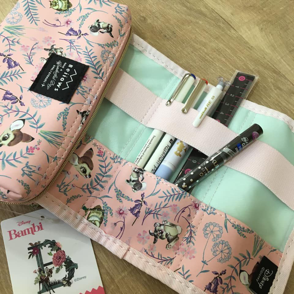 日本大人気！ Beiiows x Disney 迪士尼化妝包｜POLAR BEAR多功能收納包