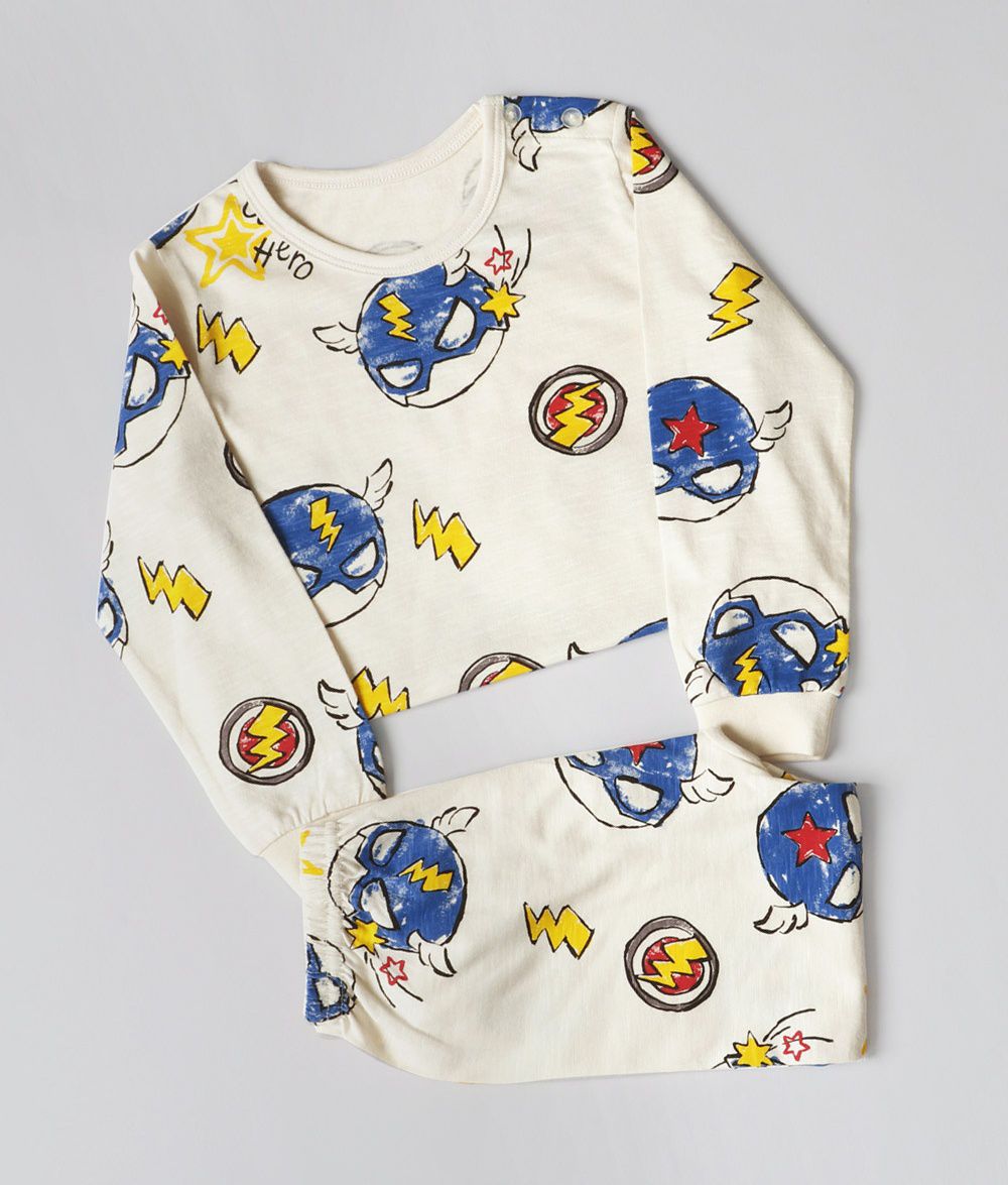 韓國 Mellisse - 韓製莫代爾透氣長袖家居服-英雄隊長