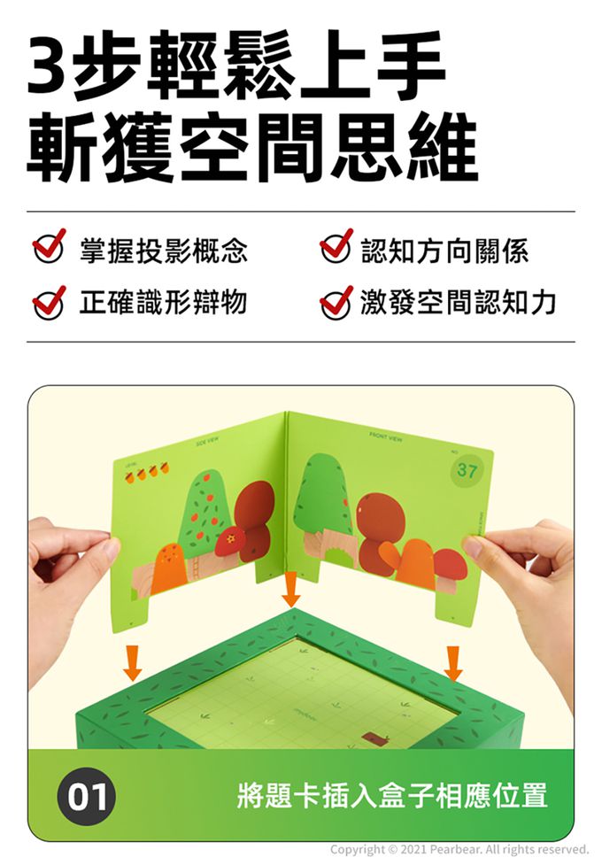 MiDeer - 3D立體桌遊-空間森林