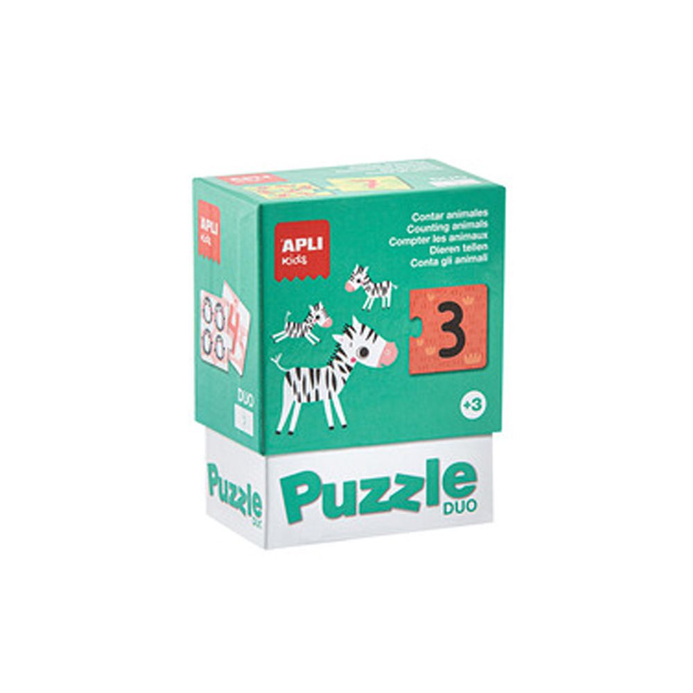 西班牙 APLI - 二分之一拼圖-數學遊戲