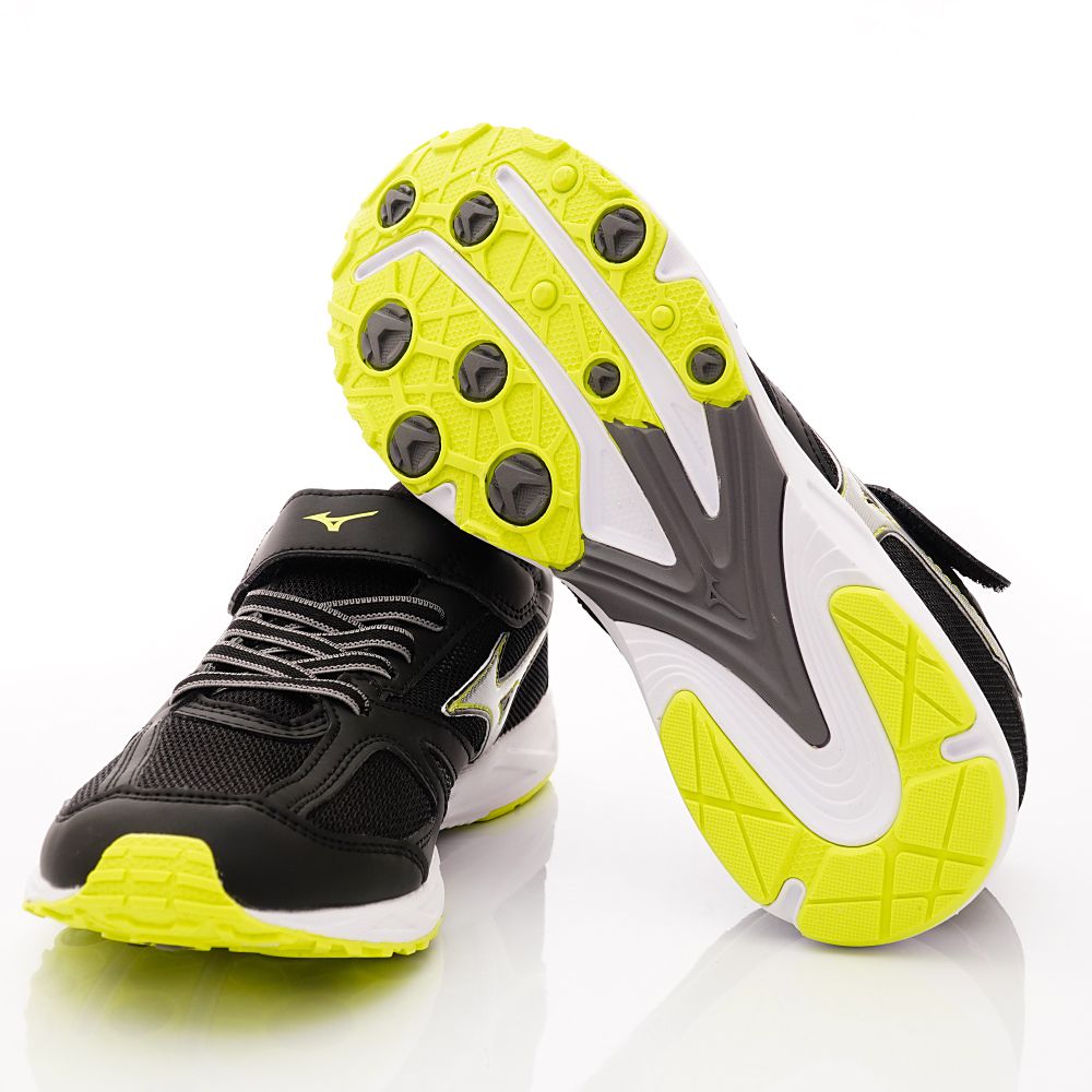 MIZUNO 美津濃 - 競速超輕運動鞋款(中大童段)-黑