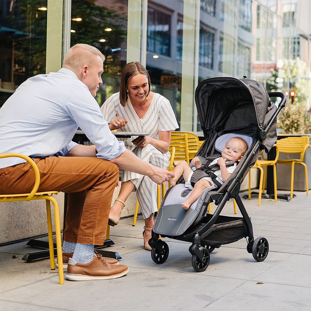 英國 Cova AI水冷風扇推車涼墊-雲格灰