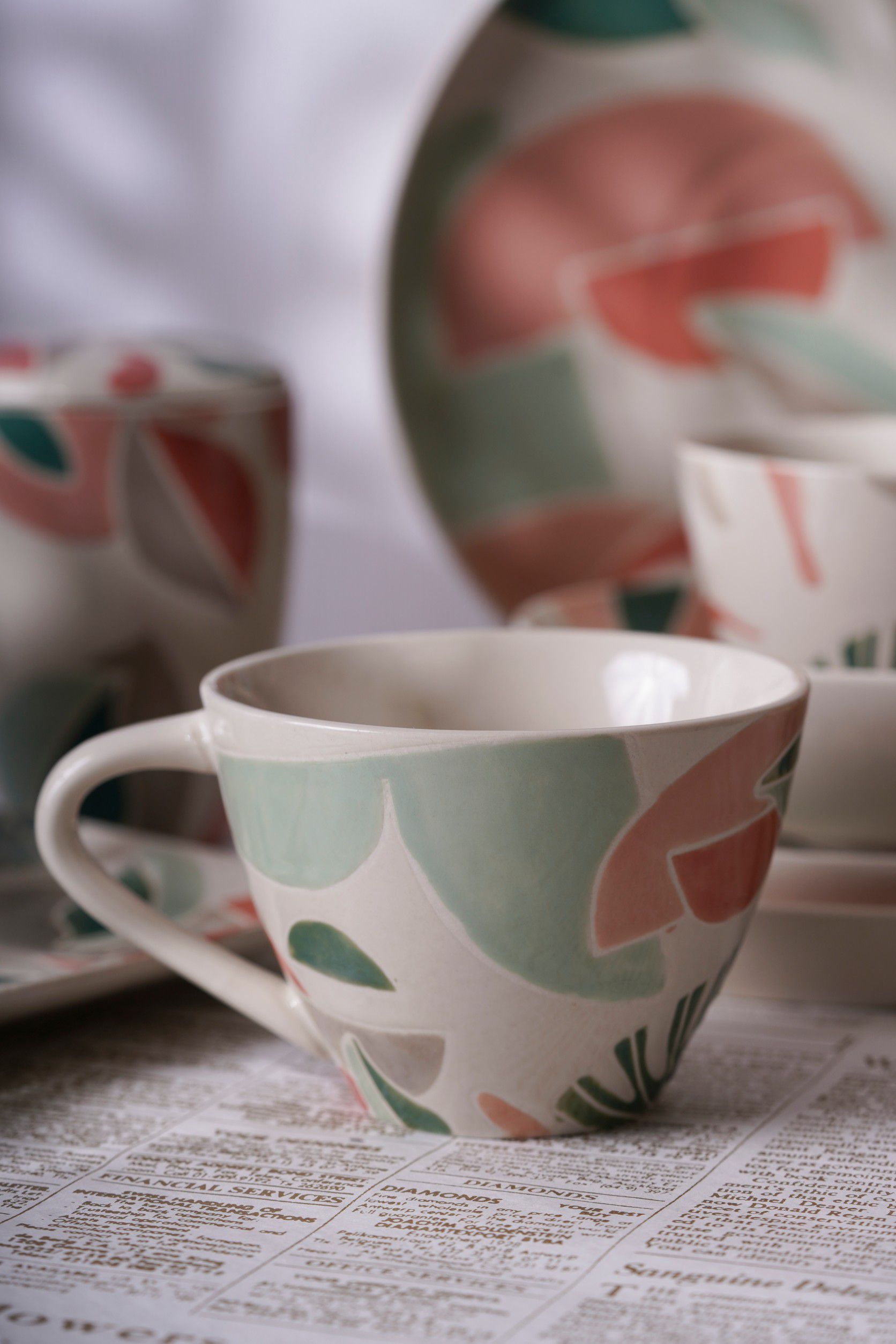 amadeus natureva - 大自然-粉彩 拿鐵杯 400ml-共2入