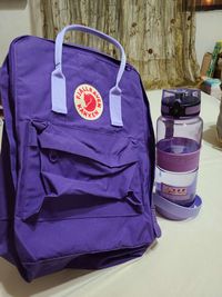FJALLRAVEN - Kanken Classic後背包-深紫/紫羅蘭 (27x13x38cm)