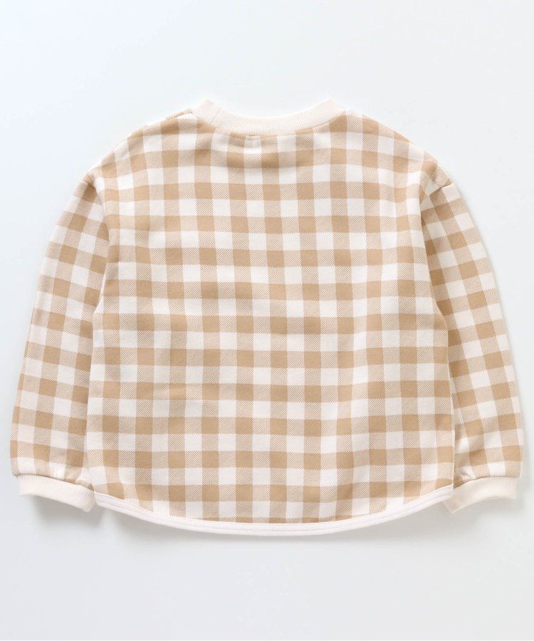 日本 apres les cours - [好評新色]圓領百搭裏毛長袖上衣-彩色愛心-象牙