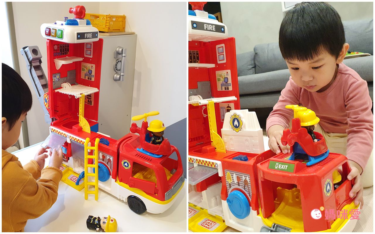 Vtech - 2合1消防英雄豪華救援組